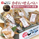 【ふるさと納税】無添加 かれい煎餅 50g × 5パック【越前産カレイ100%使用】【越前海岸・美味直送シリーズ】