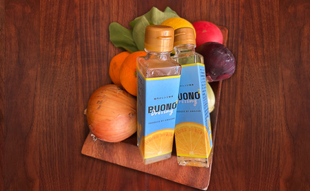 鳴門オレンジ果汁使用 ボーノボーノドレッシング100ml 2本 兵庫県 洲本市 淡路島