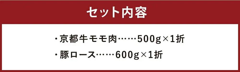 【総本家肉の大橋亭】柔こうて、おいしゅうて！ 京都牛モモ肉と豚ロースしゃぶしゃぶセット