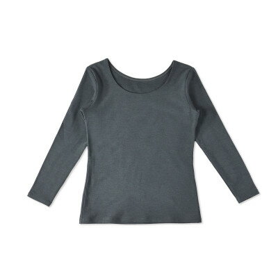 【ふるさと納税】【ヨシダシャツ】【超極暖】ウィメンズ インナー(23FWCK-06W)　グレー・M・2枚【1469590】