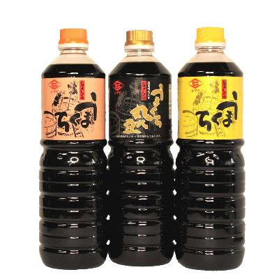 ふるさと納税 大刀洗町 ヒグチのお醤油3本セット