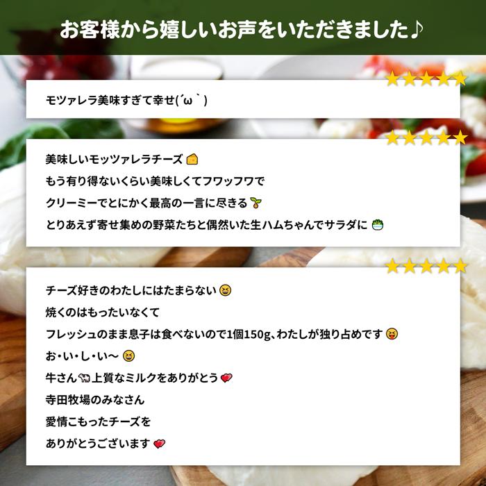 モッツァレラチーズ4個入セット【150003】