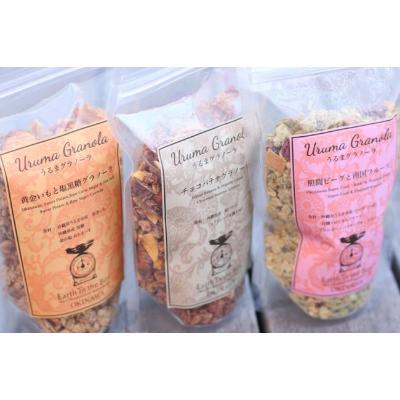 ふるさと納税 うるま市 うるまグラノーラ　3種詰め合わせ