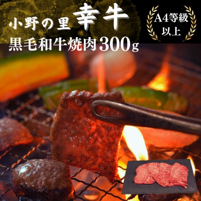 
＜小町の里・幸牛＞黒毛和牛焼肉　300g【1133287】
