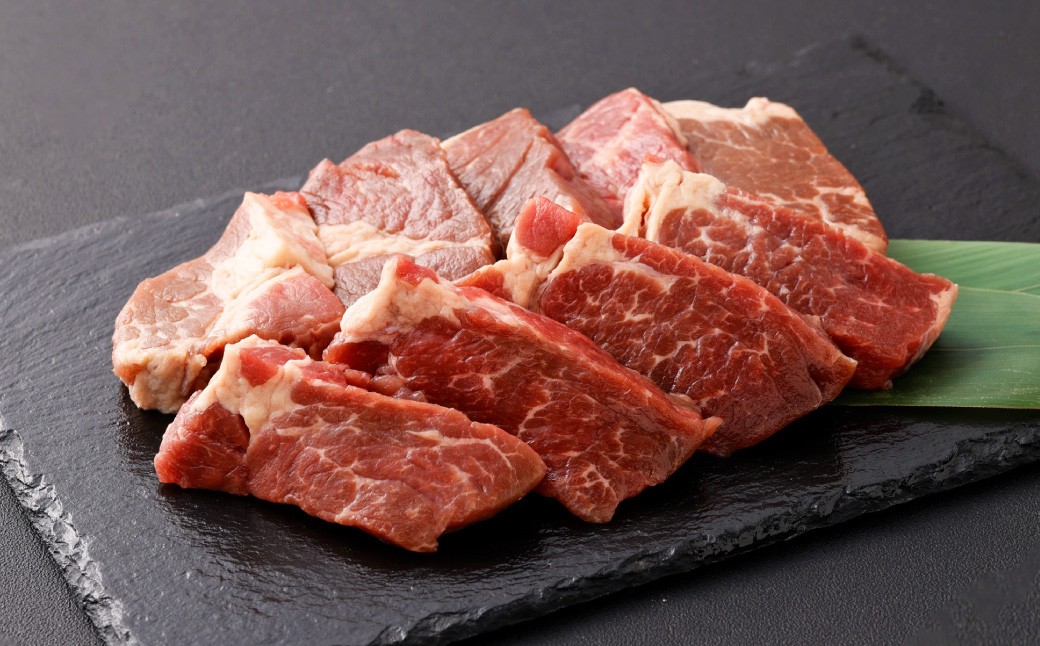 【訳あり】 厚切り牛ザブトン （肩ロース） ステーキ 約500g×1パック