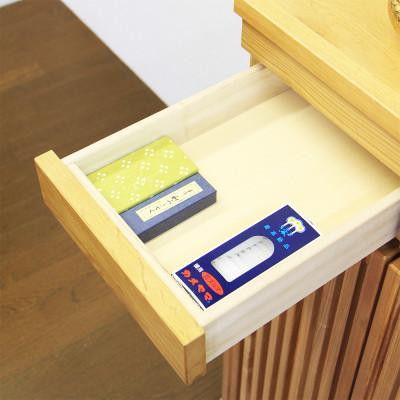 ふるさと納税 大川市 仏壇下台 大川家具 完成品 60cm AKBU-02-60H NA |  | 02