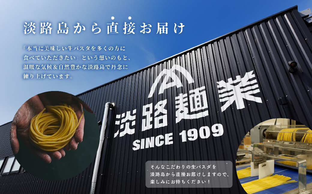 【淡路麺業】淡麺（DAN-MEN）スパゲッティ2.0　15食セット