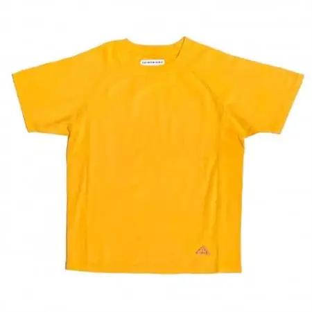 「SKINFRIEND SUMMER」丸首半袖Tシャツ　男女兼用Sサイズ/イエロー【1498197】