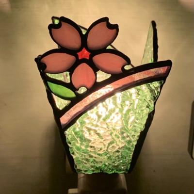ふるさと納税 大村市 おやすみランプ【桜】5W電球付き |  | 02