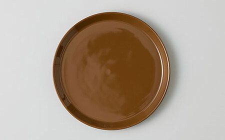 【波佐見焼 マルヒロ】HASAMI SEASON 01 プレートミニ・プレート ペアセット（4点）ブラウン×ネイビー[EB203]