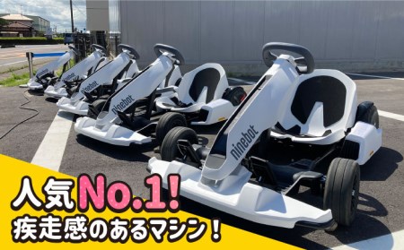 ゴーカート30分体験 吉野ヶ里/e-ビークルパーク GOカート 乗り物 のりもの レジャー アウトドア 遊び  [FCS001]