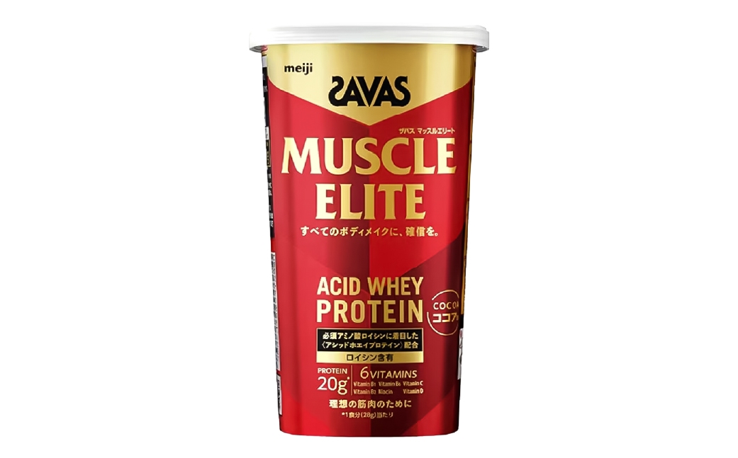 
            明治 ザバス マッスルエリート ココア【280g 1個】 SAVAS プロテイン 明治プロテイン 健康 健康食品 美容 ボディメイク 体づくり 筋トレ 人気 おすすめ 岡山県 倉敷市
          