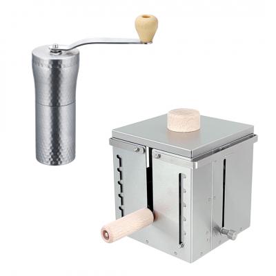 ふるさと納税 三条市 [年末期間限定]セラミック ステンレス コーヒーミル槌目&amp;コーヒーロースターセット【045S013】
