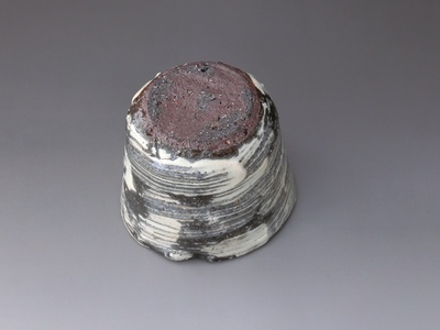 【唐津焼】中川自然坊窯 刷毛目唐津 蕎麦猪口【A087】