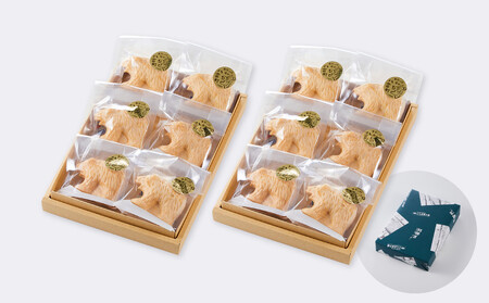 【ギフト用】北海道名物 木彫り熊モナカ(1箱 6個入り×2) | もなか　もなか　もなか　もなか　もなか　 【 もなか モナカ 最中 和菓子 菓子 おかし 食品   グルメ お取り寄せ お取り寄せグル