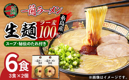  ラーメン 一蘭 生麺セット 3食×2 [AMB014］ラーメン