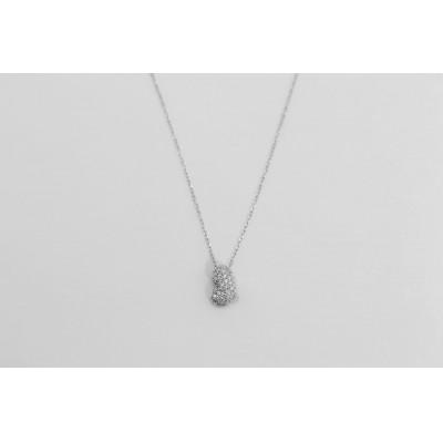 ふるさと納税 韮崎市 Pt900 メレーダイヤ27個 0.15ct ハート型 ペンダントネックレス Islauth7 |  | 01