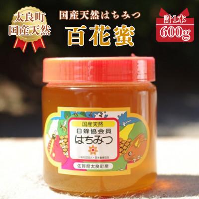ふるさと納税 太良町 太良町産はちみつ『百花蜜』600g(太良町)【N226x1】