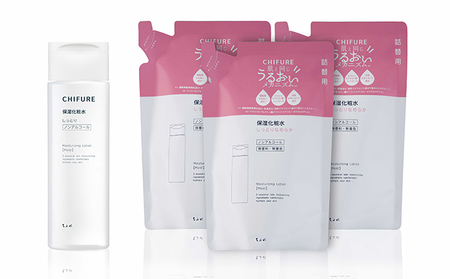 【ちふれ】保湿化粧水しっとりタイプ本品＋エコな詰替用3個セット 美容 スキンケア HNNY001