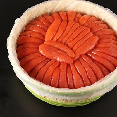 ふるさと納税 白老町 築地市場のたらこ木樽3kg