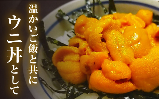 対馬産 塩うに 60g《対馬市》【保家商事】 ウニ うに 冷凍 塩ウニ  対馬 雲丹 ムラサキウニ 紫ウニ  紫うに 人気 ランキング 長崎 九州 つしま 対馬市 海鮮 魚介 [WAA002]