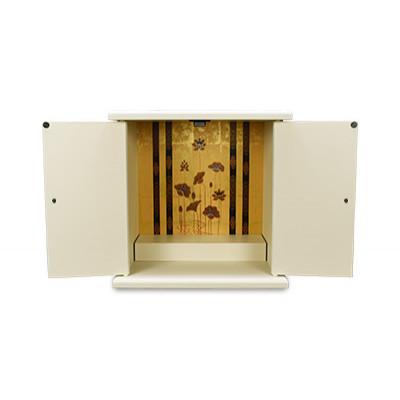 ふるさと納税 和歌山市 紀州塗り ミニ仏壇 小 白練 どんなお部屋にも合うシンプルでモダンなコンパクト仏壇 |  | 01