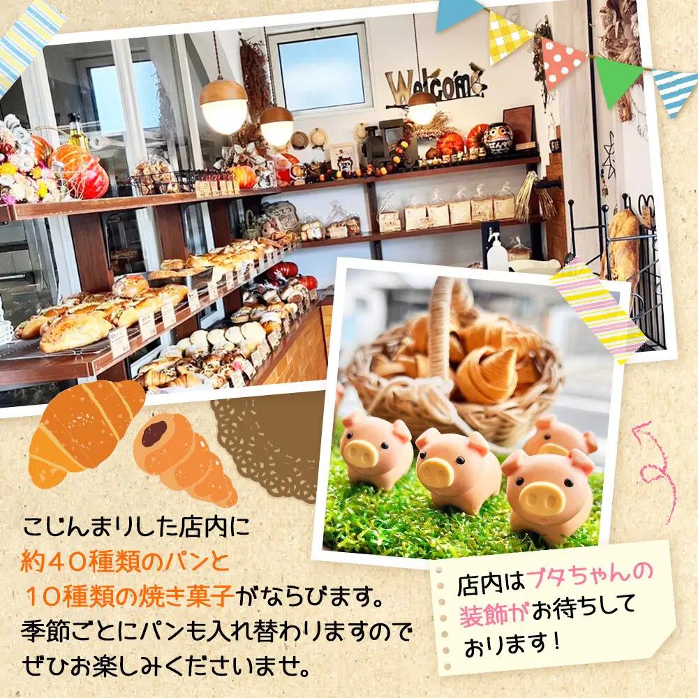 名取 閖上 の ぱんやこてつ 手作り 国産小麦のハード系パンセット 8枚カットしてお届け
