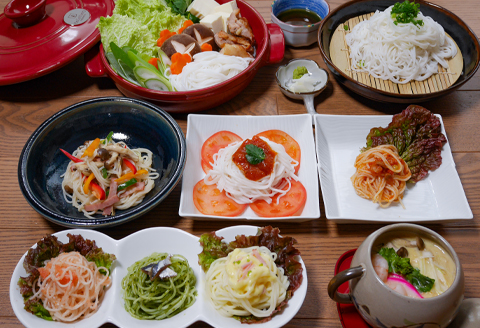 グルテンフリー米粉100%麺 田守り麺（丸麺）100g入×14袋