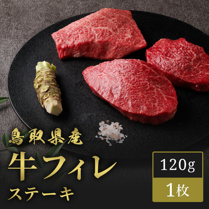 【ふるさと納税】【和牛セレブ】鳥取県産牛ヒレステーキ 120g×1枚 | 肉 お肉 にく 食品 鳥取県産 人気 おすすめ 送料無料 ギフト