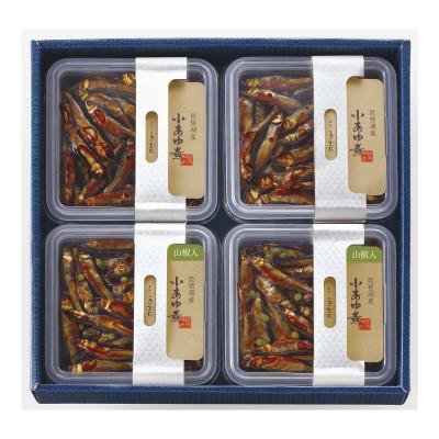 ふるさと納税 彦根市 【あゆの店きむら】 びわ湖産天然 小あゆ煮 詰合せ 4B (小あゆ煮×2・山椒入小あゆ煮×2) |  | 01