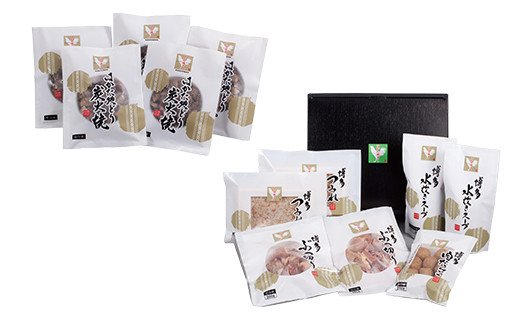はかた地どり 炭火焼500g＆水炊き(5～6人前)セット
