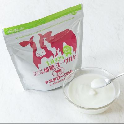 ふるさと納税 阿賀野市 【10ヶ月定期便】ヤスダヨーグルト パウチタイプ オリゴ糖入り 600g×4個セット |  | 01