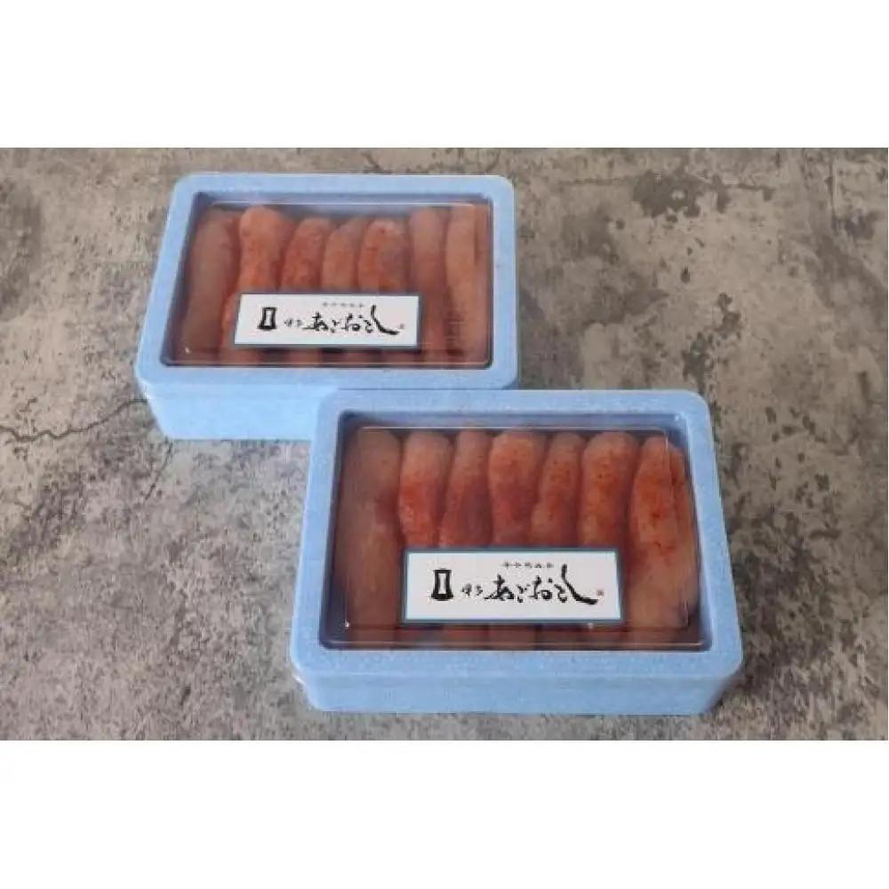 博多まるきた水産 博多あごおとし辛子明太子一本物600g(300g×2)【明太子 めんたいこ 辛子明太子 魚介類 家庭用 ご飯のお供 お取り寄せ お土産 九州 ご当地グルメ 取り寄せ グルメ】