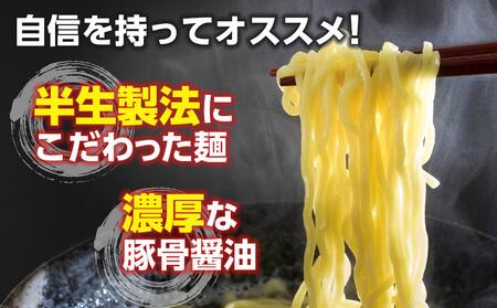 濃厚 和歌山ラーメン 20食 セット スープ付き 半生製法 和歌山中華そば ストレート細麺 コクの 豚骨醤油スープ 個包装