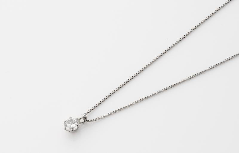 アルカンシェル プラチナ ダイヤ プチペンダント（計0.2ct）【鑑別書付き ジュエリー プレゼント ギフト ファッション アクセサリー 贈り物 贈答 お祝い 記念日】 J013-4