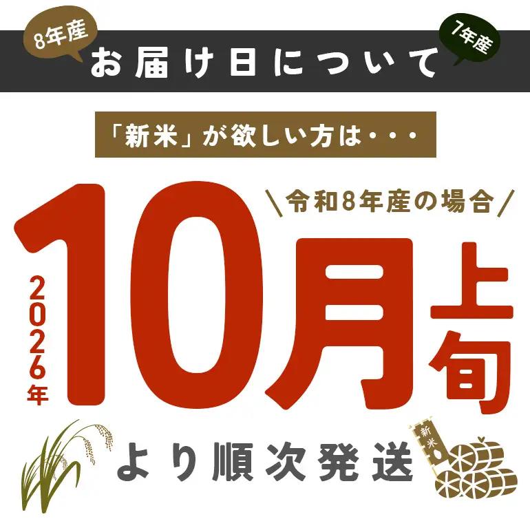玄米 米 20kg 令和8年産 にじのきらめき お米 FH-026-N