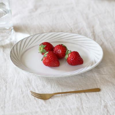 ふるさと納税 瑞浪市 小田陶器のRondo 19オーバル皿　2枚セット |  | 01