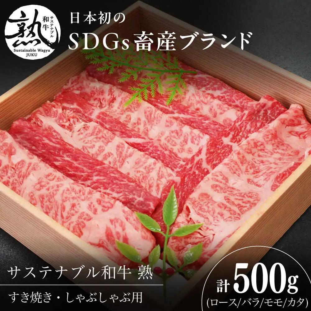 シャブシャブ すき焼き 厳選500g 和牛  [AIAT015] すき焼き