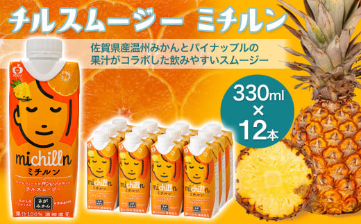 チルスムージー ミチルン 330ml×12本［A0175-08］