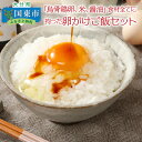 【ふるさと納税】「烏骨鶏卵,米,醤油」食材全てに拘った卵かけご飯セット
