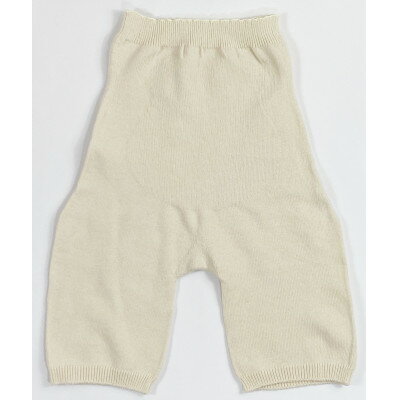 【ふるさと納税】日本製 オーガニックコットン 腹巻パンツ 3分丈 無縫製 生成 (612-7223)【1618083】