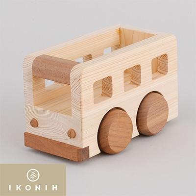 ふるさと納税 美作市 IKONIH TOY　オルゴールバス