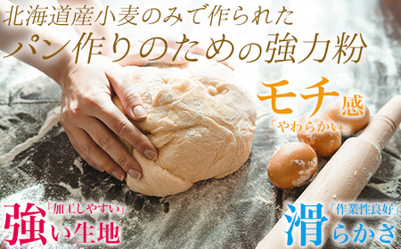 北海道産強力 ハルエゾ 25kg 【ふるさと納税 人気 おすすめ ランキング 強力粉 パン 粉 小麦粉 北海道 豊浦町 送料無料】TYUAI001 