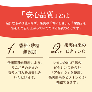 【3ヶ月定期便】ビタミンフルーツ りんごMix 100% 200ml 24本 伊藤園 紙パック [h132]
