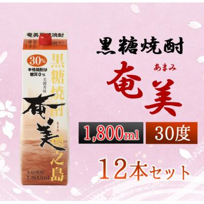ふるさと納税 天城町 黒糖焼酎 奄美 1800ml×12本セット 30度 合計21.6L パック