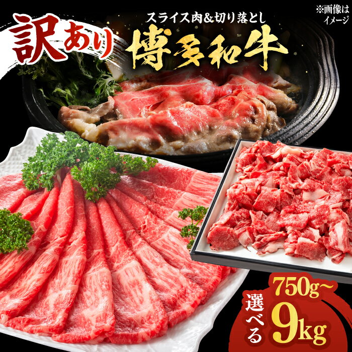 【ふるさと納税】【訳あり】博多和牛 しゃぶしゃぶ すき焼きセット《築上町》【株式会社MEAT PLUS】[ABBP061] 定期便