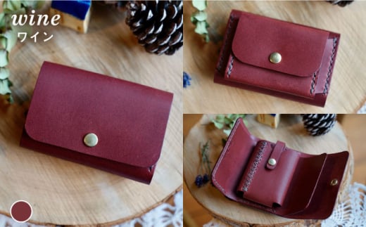 三つ折り mini ウォレット 糸島市 / BLESS [AAA027] 革製品 財布