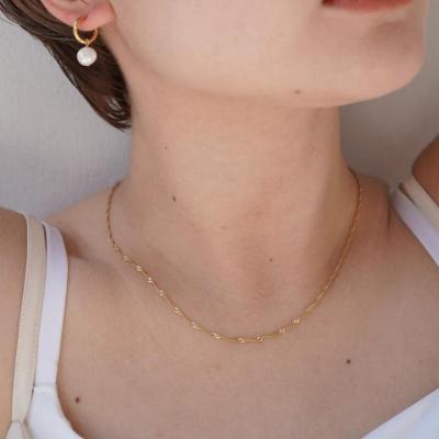 ふるさと納税 渋谷区 [Cherieオリジナルネックレス]sparkle chain necklace |  | 01