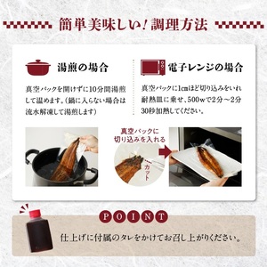 うなぎの蒲焼き2尾セット_皮はパリッと身はジューシー 鰻 蒲焼き 2尾 タレ 南九州産うなぎ こだわり製法 真空パック 冷凍 柳栄館 食品 加工品 国産うなぎ うな丼 うな重 ひつまぶし 土用 丑の日