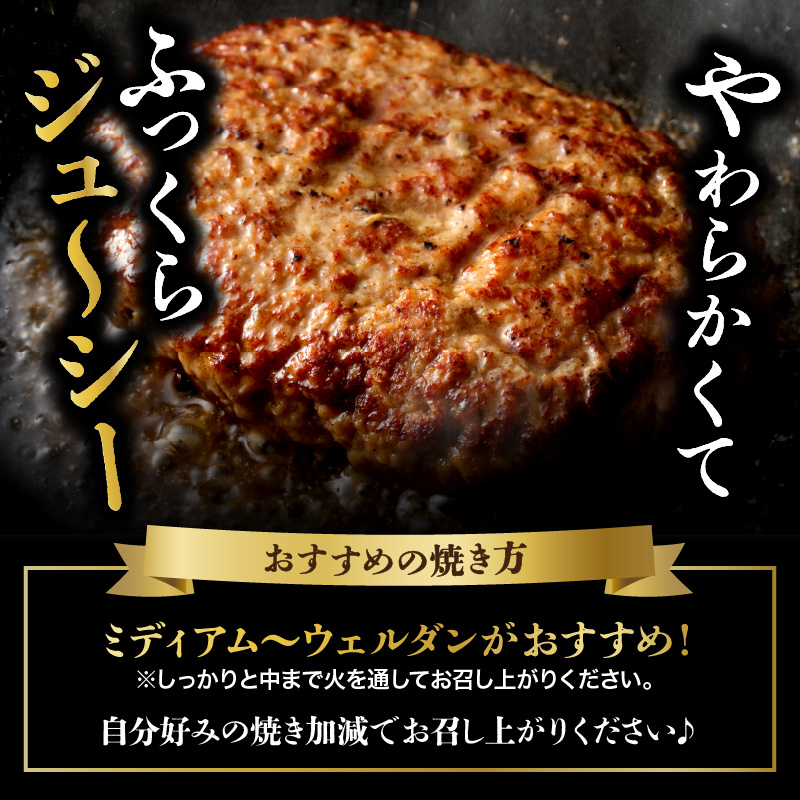 佐賀牛入り 熟成 ハンバーグ 約120g×20個 179-J1350